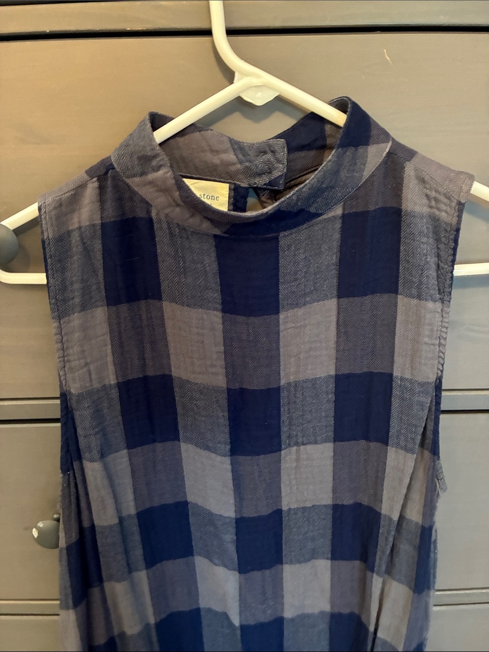 Cloth & Stone Plaid Dress